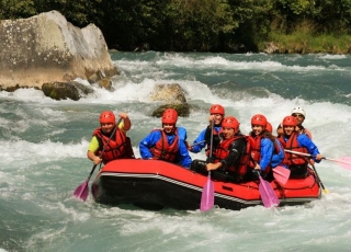  Rafting at Gave de Pau